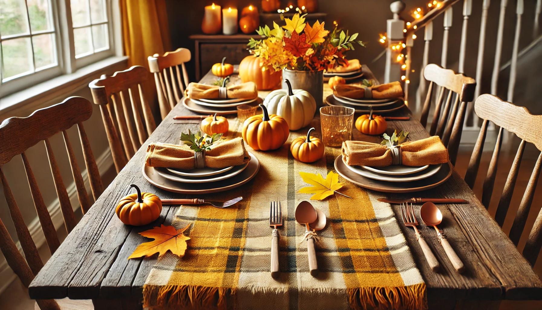 Autumn Color Palette Ideas for Your Dining Table