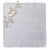 Women's Handkerchief Pure Linen White 12 X 12 Inch with Linen Spoke Design (Pack of 2)